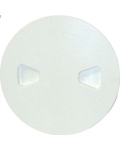 T-H Marine 6  Screw Out Deck Plate-Sand- THM DPS63DP