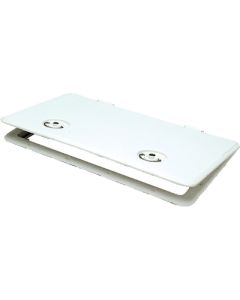 T-H Marine 13X30 Locking Hatch-Polar Wht THM HATL13302DP