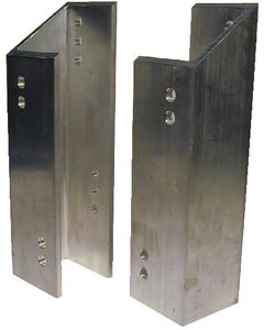 T-H Marine Hi-Jacker Fixed 4  Jack Plate THM JP4FADP