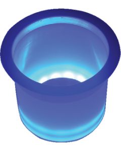 T-H Marine Waterproof Blue LED Lighted Rim Drink Holder THM-LEDLCHBUDP