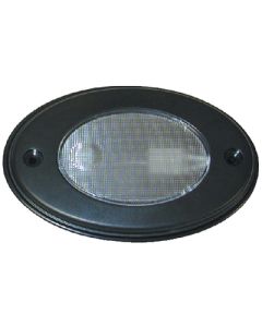 T-H Marine Oval Courtesy Light Black THM OCL1KDP