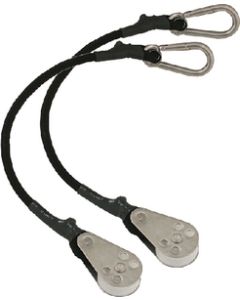 Taco Metals COK-0020-2 12" "Shock Cord with Single Pulley TAC-COK00202