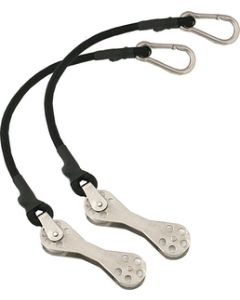 Taco Metals COK-0022-2 12" Shock Cord with Double Pulley TAC-COK00222