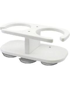 Taco Metals 2 Drink Holder Poly Suction Cu TAC P012001W