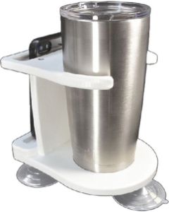 Taco Metals P01-2010W Poly Single Tumbler Holder TAC-P012010W