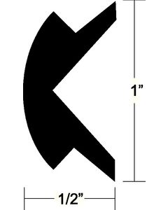 Taco Metals Insert  Vinyl  70Ft/Coil TAC V120303BKA701