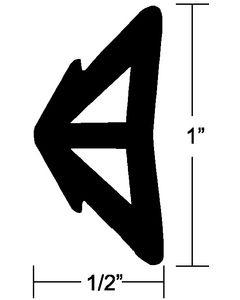 Taco Metals Flex Insert 31/32Inx70 Black TAC V120338BKA701