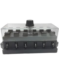 Wirthco 6-Way Blade Fuseholder W/Lucar WRC 301117