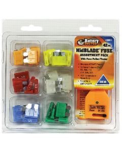 Battery Doctor 42 Piece ATO/ATC Fuse Kit WRC-30914