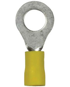 Battery Doctor Yellow Vinyl Insulated Ring Terminal 10-12 AWG 25/Pk. WRC-80859