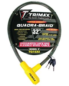 CABLE LOCK 32 L X 15MM INGRA