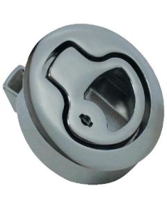 Teak Isle Latch Flush Locking White TIM 29201