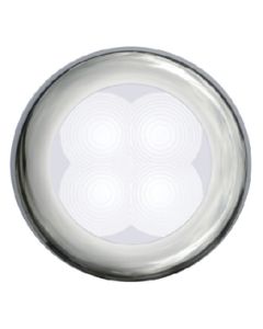 Hella 4 Led Round Wht/Ss Bez 12V HLL 980500021