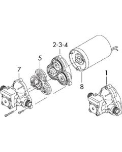 Shurflo Valve Assembly 2088 Series SHU 9423206