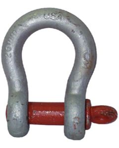 Columbus McKinnon 1/4 In Shackle Anchor Galv CLM MC6646G