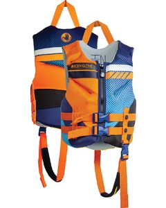 BODY GLOVE VESTS CHILD PHANTOM BLUE/ORANGE BGV 23224CBLUORG