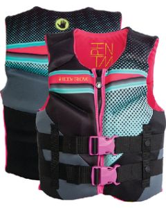 BODY GLOVE VESTS YOUTH PHANTOM AQUA/PINK BGV 23324YAQUPNK
