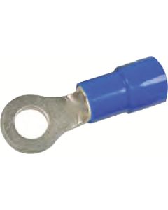 Pacific 8 AWG Insulated Brazed Lug Rings 3/8 20 PID 4079C