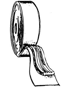 Permatite Manu. Railroad Track Tape 30' Grey PMM DS517030