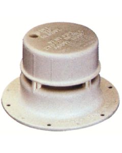 Ventline By Dexter Plastic Vent Cap Col. White Vdx V204903