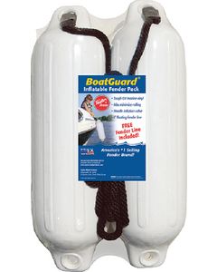 Taylor FENDER W/ROPE 5X18 WHT 2PK TAY-310152P