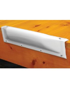 Taylor Dock Bumper Straight White 18I TAY 46082