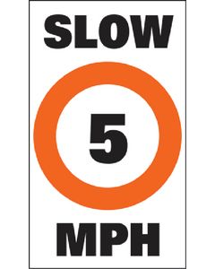 Taylor Slow 5 Mph Buoy Label  2/Box TAY 46180