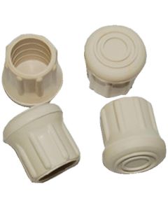 Taylor 1In Rubber Chair Tips 4/Pk TAY 96025
