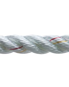 New England Ropes Dockline 1/2 X 25 Nylon White NER 60501600025
