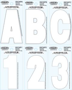 Hardline Products 3In White 9 (Pkg. Of 10) HRD 3SCWP9