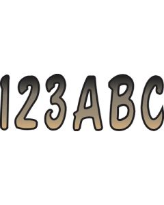 Hardline Products Series 200 Reg Kit - Beige/Blk HRD BRBKG200