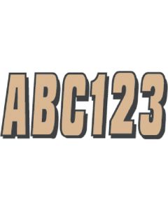 Hardline Regis Kit Beige/Black HRD BRBLK320