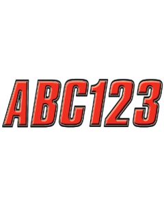 Hardline Products Series 800 Reg Kit  Red/Blk HRD REBLK800