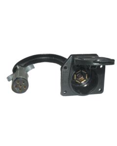 Pollak Stoneridge 6Way Round Plug To 7Way Socket JPC 12725EP