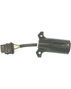 Pollak Stoneridge 7Way RV To 4Way Flat Flex Adpt JPC 12743EV