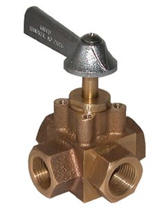 GROCO 1  FUEL SELECTOR VALVE  4-WAY GRO FV410X