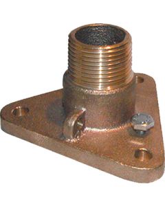 Groco 3/4  Nps To Npt Bronze Adaptor GRO IBVF750