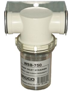 Groco Pump Strainer 3/4In Pls Basket GRO WSB750P