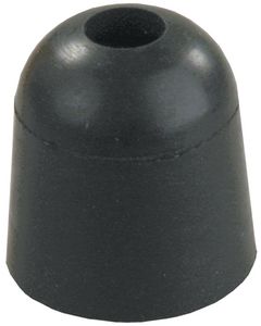 JR Products 1In Rubber Bumper Black JRP 11745