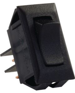 JR Products 12V Mom-On/Off Switch Black JRP 12705