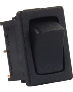 JR Products Mini 12V Mom-On/Off Switch Black JRP 12815