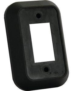JR Products Spcr For Single Face Plate Black JRP 13495