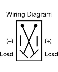 Jr Products Dpdt Mmt. On/Off/Mmt. On Rvrsg Jrp 13865