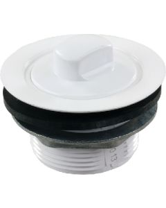JR Products 2In Tub Drain And Stopper Polar White JRP 184030A