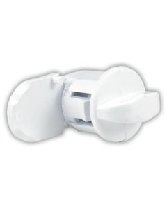 JR Products Plastic Thumb Lock Polar White JRP 433PWA