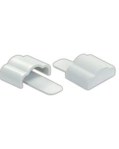 JR Products Full Extrusion End Cap Polarwh JRP 49615