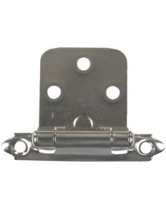 JR Products Self-Closing Flush Mount Hinge Sat.Nick JRP 70575