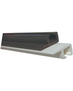 JR Products Type C-Ceiling Mounted Internal Slide Track White JRP 80281