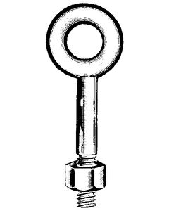 Chicago Hardware Eye Bolt Galv 1/2 X 6 CHI 080682