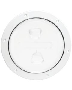 Beckson Marine 4 White Screw-In Deck Plate BEC DP40W